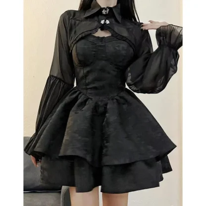 Gothic Mesh Dresses